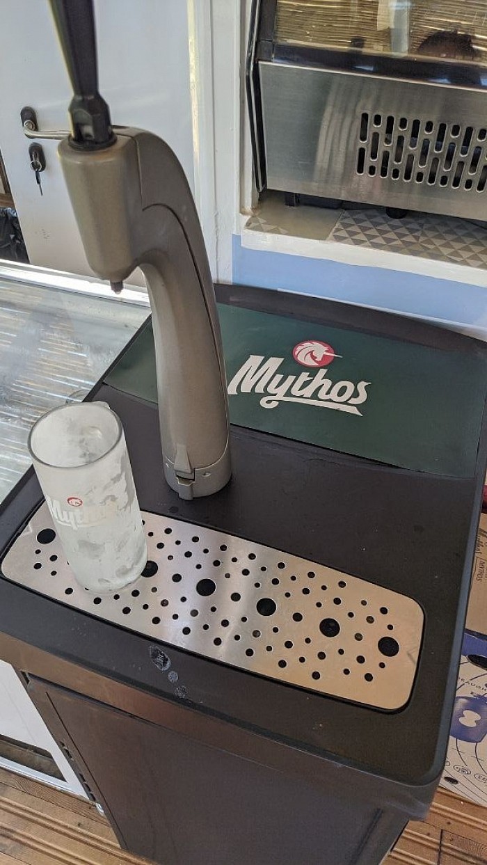 Mythos Draft beer