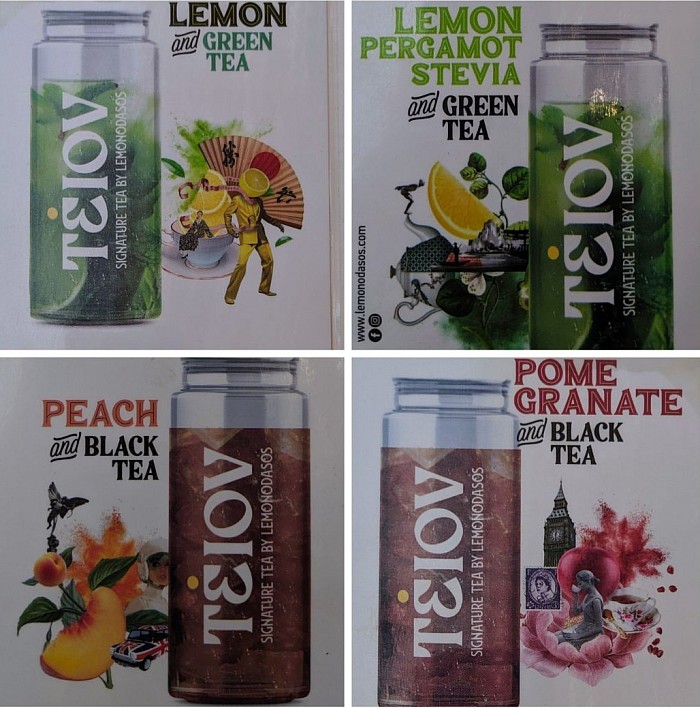 TEION ice tea flavours